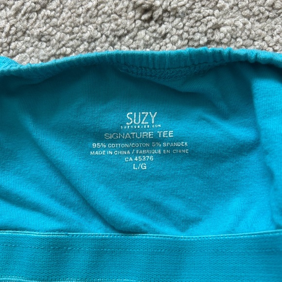 Turquoise Halter Top - Picture 4 of 4